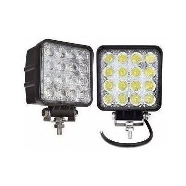 Imagem de Farol De Milha Led 48w 10v/30v Carro Jeep Barco Moto Onibus - OEM