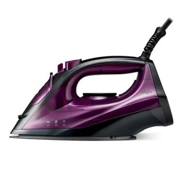 Imagem de Ferro a Vapor Easy Pass 1200W Roxo 127V Elgin, 110V