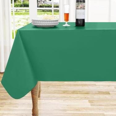 Imagem de Toalha de Mesa homing 152x305cm Vinil Impermeável Verde Esmeralda