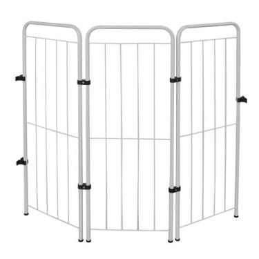 Imagem de Cercado Pet Dobrável Segurança Cão 110x98cm 3 Módulos Cachorro - GIFT 