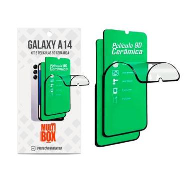 Imagem de Kit 2x Películas 9D Nano Ceramica Flexivel para Samsung Galaxy A14 5G