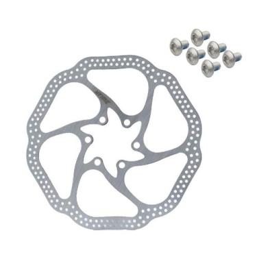 Imagem de Disco de Freio 160mm Freio Hidráulico e Mecânico 6 Parafusos Fixação X