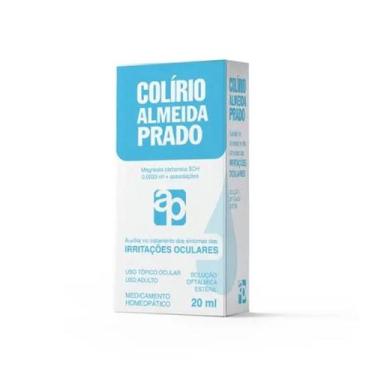 Imagem de Colírio Almeida Prado 20ml para Alívio de Irritações Oculares