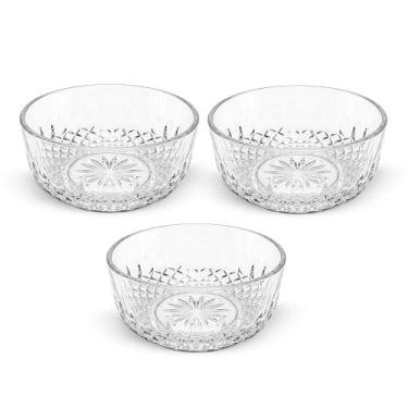 Imagem de Conjunto de Tigelas de Sobremesa Casual de Vidro 250ml  - Class Home ,