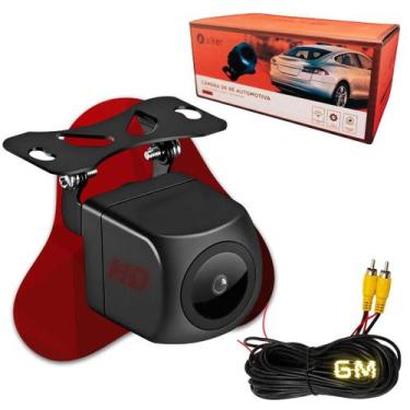 Imagem de Camera De Ré Automotiva Hd Visão Noturna Lente Olho Peixe 1920p Linhas
