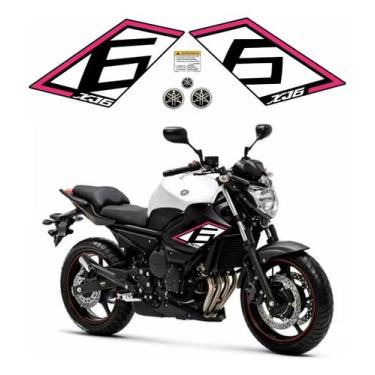 Imagem de Kit Adesivos Emblema Compatível XJ6 SP 2015 - SPTS