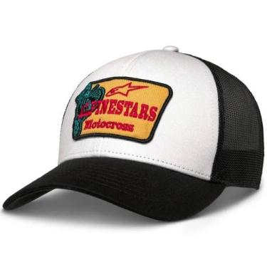 Imagem de Boné Alpinestars Hardware Trucker, Branco, Preto, Único
