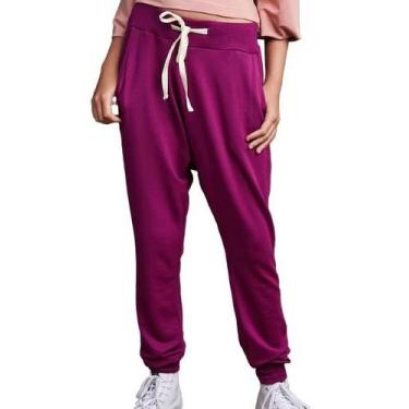 Imagem de Calça Ópera Kids Viscose Saruel Confortável Vinho Mescla Infantil Teen