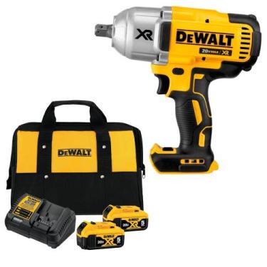 Imagem de Chave de Impacto 1/2" 20V MAX XR 950Nm Sem Fio com 2 Baterias 5Ah - DC