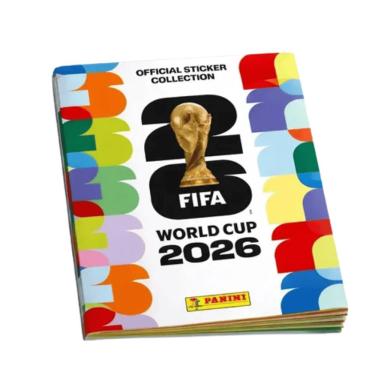 Imagem de Álbum de Figurinhas Editora Panini Copa do Mundo Fifa 2026 Brochurão Colecionável 23x27cm Papel Única