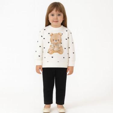 Imagem de Conjunto Inverno Menina calça Térmica e moletom Infanti, M