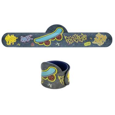 Imagem de Régua 20cm Silicone Bracelete Bate e Volta Super-Divertido Joyful - BR