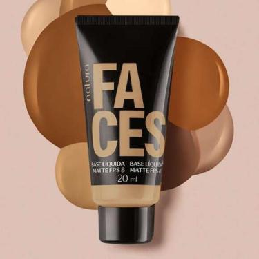 Imagem de Base Líquida Checkmatte Faces 20 ml - Maquiagem , 21 Q