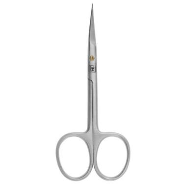 Imagem de Tesoura Russa Cutícula Aço Inox Manicure Ponta Curva Profissional Dilc