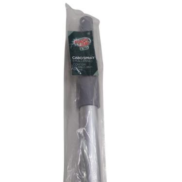 Imagem de Cabo para Mop Spray Pro 148CM Alumínio Anodizado com Gatilho Integrado Manopla Ergonômica Prata Flash Limp