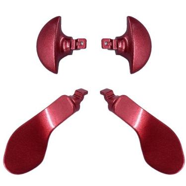 Imagem de Palhetas traseiras de metal Anglepingping para PS5 DualSense Edge