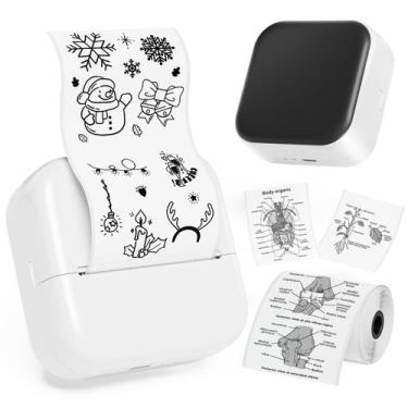 Imagem de Mini Impressora Térmica Portátil Phomemo M02X - Sem Tinta, Bluetooth, 