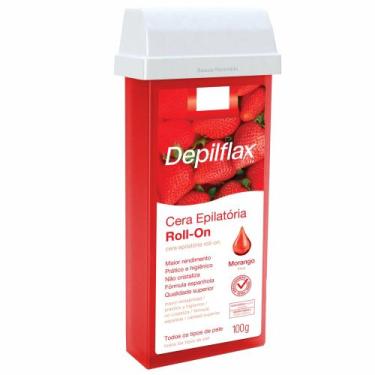 Imagem de Cera Depilatória Roll-On corporal facial 100g Depilflax