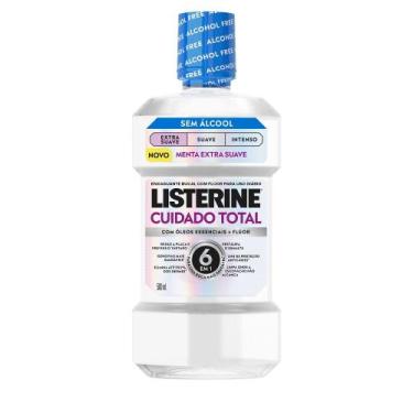 Imagem de Enxaguante Bucal Listerine Cuidado Total 6 em 1 Sem Álcool Menta Extra