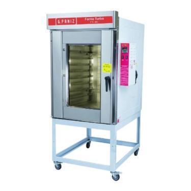 Imagem de Forno Turbo Elétrico 10 Assadeiras FTE-300 G.Paniz 220V Branco Trifási