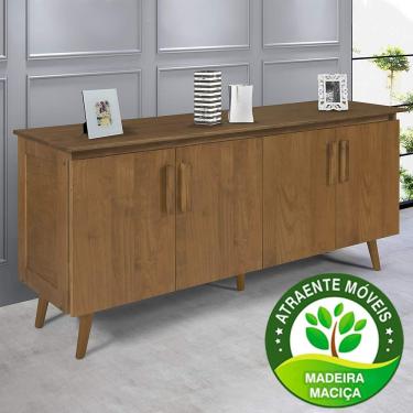 Imagem de Buffet Aparador Madeira Maciça Imbuia Monterrrey Atraente