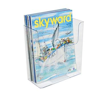 Imagem de Azar Exibe 252415 Pasta de arquivos de parede com suporte de parede ou mesa de parede, pacote com 4