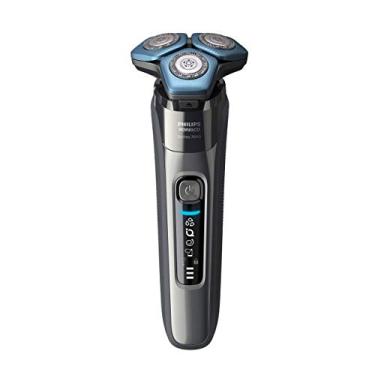 Imagem de Philips Norelco Shaver 7100, barbeador elétrico recarregável a seco e molhado com tecnologia SenseIQ e aparador pop-up para macho S7788/82