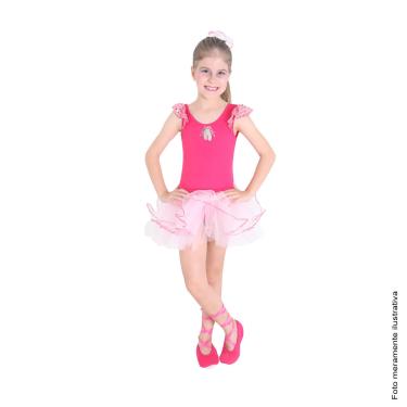 Imagem de Fantasia Bailarina Pink Infantil  G