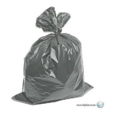 Imagem de Saco De Lixo 100 Litros 100Un Azul Super Reforçado