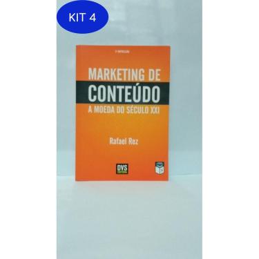 Imagem de Kit 4 Livro Marketing De Conteúdo- A Moeda Do Século Xxi