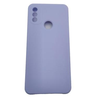 Imagem de Capa Capinha Para Motorola Moto E20 Xt2155 Tela 6.5 Silicone Aveludada