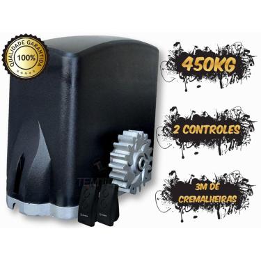 Imagem de MOTOR PORTÃO DE CORRER DESLIZANTE GAREN 450Kg 2 CONTR 3M