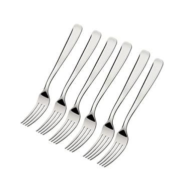 Imagem de Garfo Talher inox C/12 Bar Lanchonete restaurante atacado