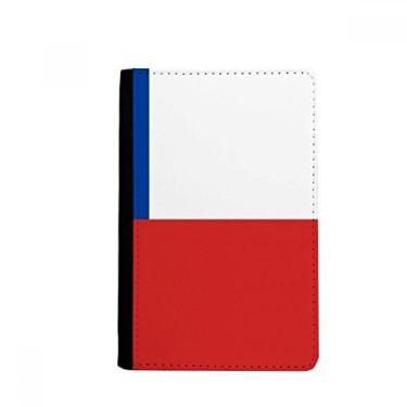 Imagem de Porta-passaporte com bandeira nacional do Chile América do Sul Notecase Burse carteira capa porta-cartão, Multicolor