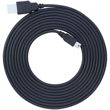 Imagem de Cabo USB para câmera Canon/cabo de interface de dados para câmeras e câmeras Canon PowerShot / EOS / DSLR da ienza, Black 10-Ft