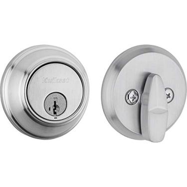Imagem de Kwikset 816 Key Control Single Cylinder Deadbolt featuring SmartKey in Satin Nickel