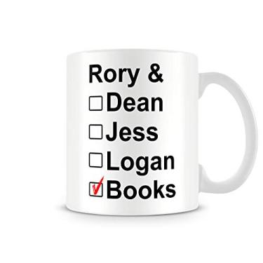 Imagem de CANECA GILMORE GIRLS - RORY AND BOOKS