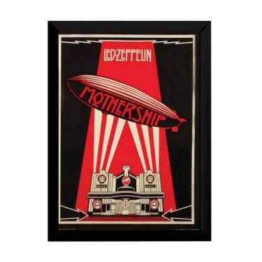 Imagem de Quadro Banda Led Zeppelin Rock Poster Moldurado