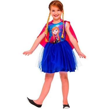Imagem de Regina Regina 107971.9, Fantasia Frozen Anna Personagem G 10/12, Multicor