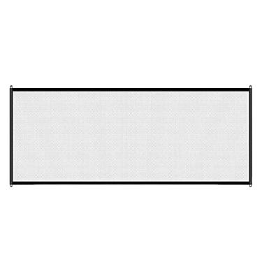 Imagem de IEUDNS Portão de malha dobrável para cachorro, resistente, para animais de estimação, portão de isolamento, proteção fácil de montar, Tamanho L