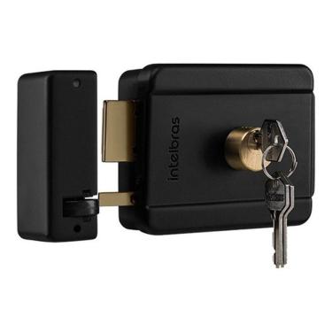 Imagem de Fechadura Elétrica Cilindro Fixo Intelbras Fx 500 Sobrepor