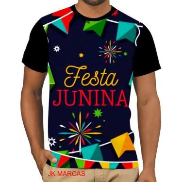 Imagem de Camiseta Camisa Festa Junina São João Arraial Unissex Hd K05 - Jk Marc