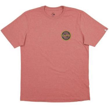 Imagem de Camiseta Quiksilver Core Bubble Vermelho - Masculino