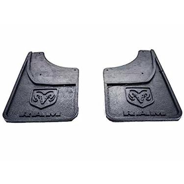 Imagem de Acessórios genuínos Dodge RAM 82212289 Protetor de respingos de borracha resistente traseira