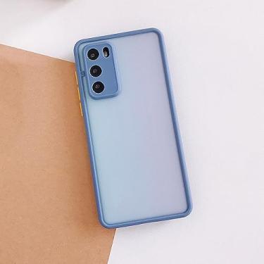 Imagem de Capa de telefone de proteção para câmera para Huawei P40 Pro P30 P20 Mate 30 20 Pro Nova 7SE Pro 6 5 TPU macio Moldura traseira capa, cinza, para huawei P40