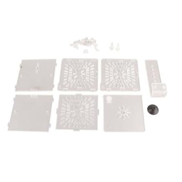 Imagem de Caixa de criador de aquário, caixa de reprodução de peixes transparente acrílica incubadora caixa de isolamento de aquário (10 cm x 10 cm x 10 cm)