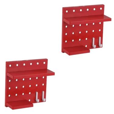 Imagem de Angoily 2 Conjuntos De Prateleira De Metal Pegboard Garagem Armazenamento Gancho Placa Cozinha Pegboard Organizador De Parede Pegboard Para Gaveta De Cozinha Pegboard Organizador De