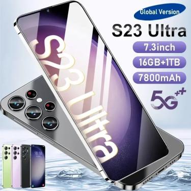S24 Ultra 7.0 Inch HD Screen Smartphone 16GB+1TB 5G Dual Sim Celulares  Android13