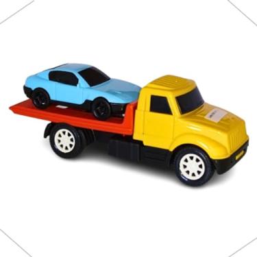 Imagem de CAMINHÃO GUINCHO BRINQUEDO MINI SOS RESGATE COM CARRINHO