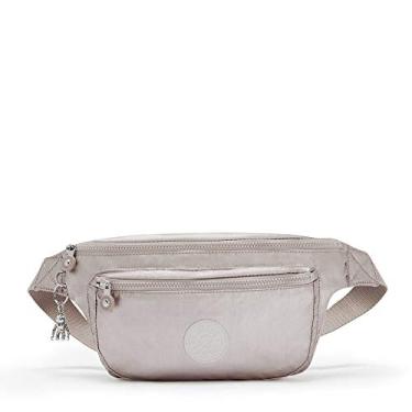 Imagem de Kipling Cintura Yasemina GG, ajustável, com vários bolsos, fecho de zíper, Brilho metálico, 17.75''L x 7.25''H x 3.75''D